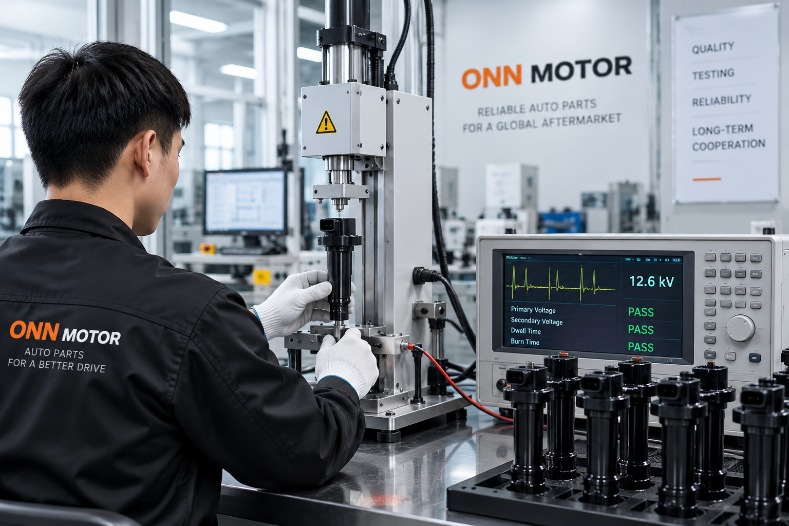 ONN MOTOR Ignition Coil Quality Testing